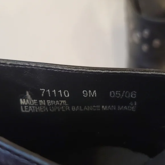 Clark Vintage Wonen's Black Slip-On Shoes Sz 9 - Picture 13 of 13